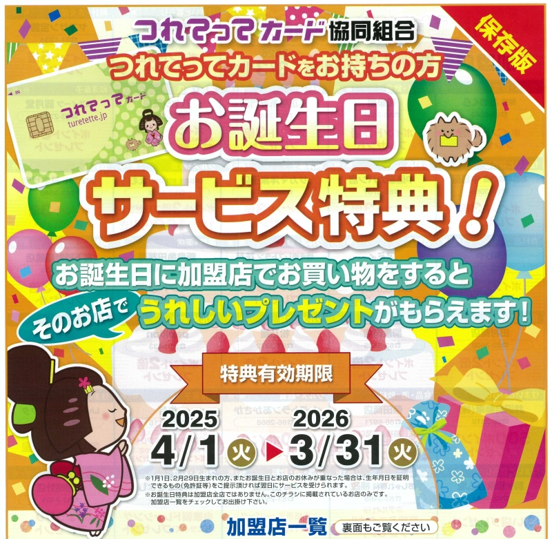 2025誕生日